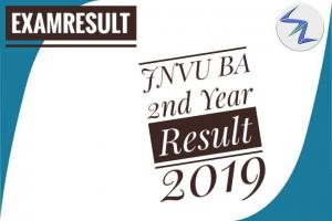 JNVU BA 2nd Year Result 2019 Declared | Details Inside