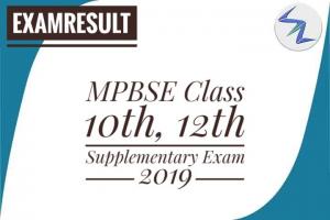 MPBSE Class 10th And 12th Supplementary Exam 2019 Result Declared | Details Inside