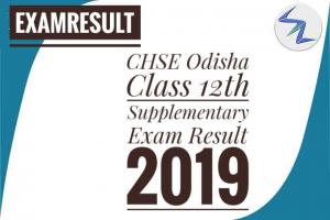 CHSE Odisha Class 12th Supplementary Exam Result 2019 Declared | Details Inside
