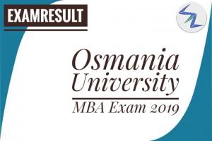 Osmania University MBA Exam 2019 Result Announced | Details Inside