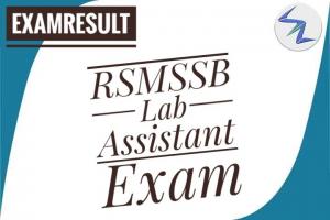 RSMSSB Lab Assistant Exam 2019 | Result Declared | Details Inside