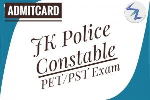 JK Police Constable PET/PST Exam | Admit Card Released | Details Inside