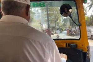 Raveena Tandon takes an auto to niece's Mehendi ceremony
