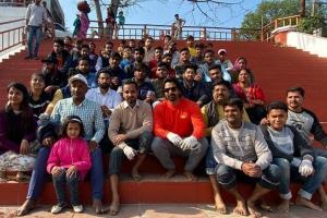 Harshvardhan Rane helps clean the Ganga in Uttarakhand