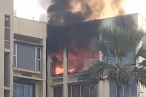 1 killed in blaze opposite SRK's home
