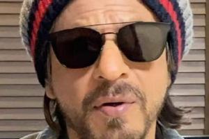 Shah Rukh uses his movie scenes to create COVID-19 awareness