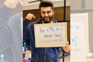 Arjun Kapoor to go on virtual date to raise funds for daily wage earners