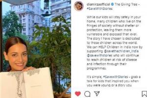 Dia Mirza goes Insta live with celebrities for a cause
