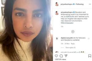 Covid-19: Priyanka helps LA students in adapting to virtual classrooms
