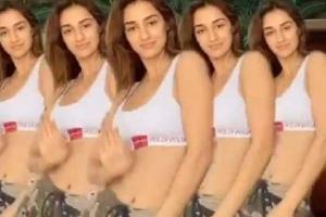 Disha Patani flaunts killer dance moves in viral video