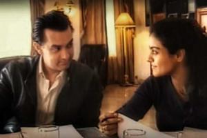 Kajol shares BTS picture with Aamir Khan from the pre-shoot of Fanaa says the film was quite different from what they read