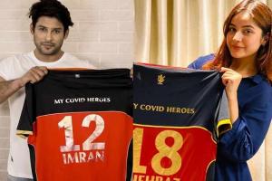 After Sidharth Shukla, Shehnaz Gill Takes 'My Covid Heroes' Challenge By Royal Challengers Bangalore 