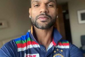 Shikhar Dhawan Gives a Sneak Peek Into Team India's New Jersey