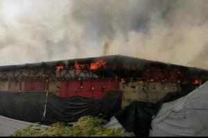 On Its First Day Shoot, Fire Breaks Out On The Set of Adipurush