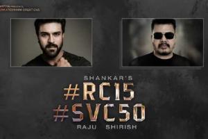 Ram Charan Joins Hands With Director Shankar For Sri Venkateswara Creations' 50th Film
