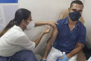 Photos: Ajinkya Rahane, Shikhar Dhawan, Umesh Yadav Take First Shot Of Covid-19 Vaccine