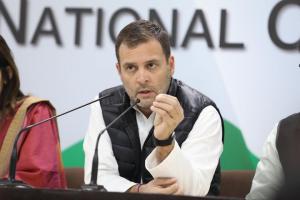 Congress President Rahul Gandhi Addresses Media on Rafale Scam