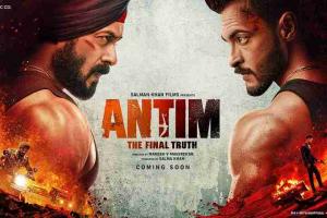 Salman Khan Unveils A Fiery First Look Of 'Antim: The Final Truth' Co-Starring Aayush Sharma