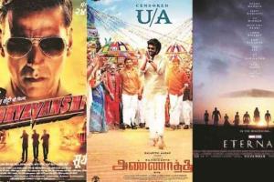 Happy Diwali: Sooryavanshi, Annaatthe, And Eternals Together Bring Over 200 Crores At The India BO During Diwali Weekend