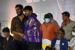 Silambarasan Breaks Down On Stage At 'Maanaadu' Pre-release Event