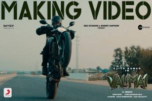 Ajith's Valimai Making Video Stuns Neutrals And Fans Alike