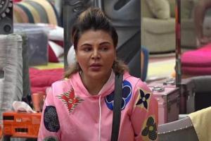 'Bigg Boss 15': Rakhi Sawant throws water at Abhijit as he steals her food