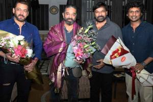 Chiranjeevi And Salman Khan Felicitate Kamal Haasan For Spectacular Success of 'Vikram'