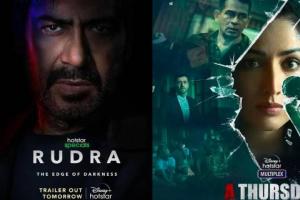 Ajay Devgn's 'Rudra The Edge of Darkness' And Yami Gautam's 'A Thursday' Remain The Most-Watched Hindi Titles In The 1st Half of 2022