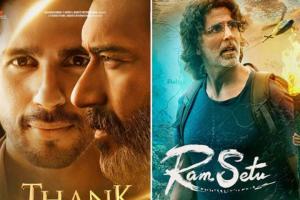 Ram Setu and Thank God First Day Collections
