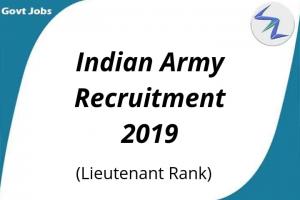 Indian Army Recruitment 2019 | 40 Post For Technical Graduate Course | Full Details Inside