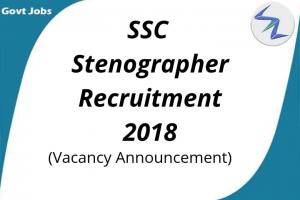 Staff Selection Commission Stenographer Recruitment 2018 | Vacancy Announced | Full Details Inside
